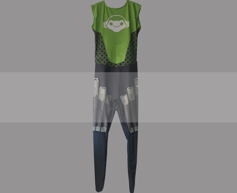 Overwatch Lucio Cosplay Costume Zentai Suit