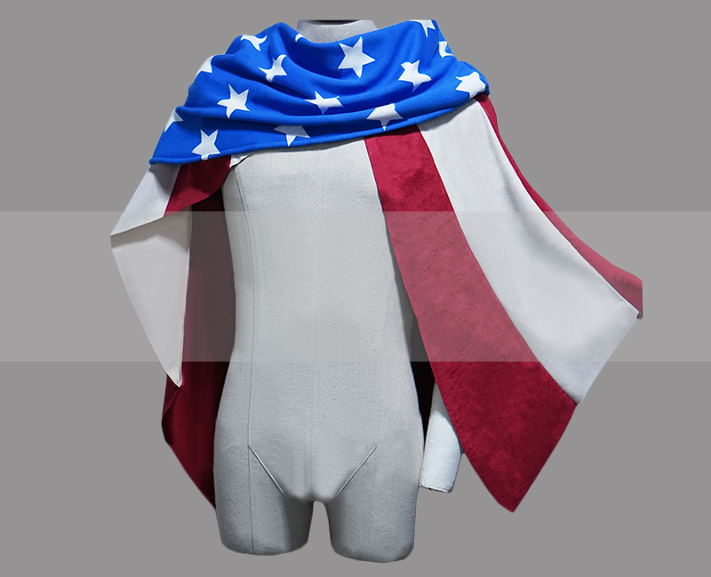 Overwatch Mccree American Skin Cape Cosplay for Sale
