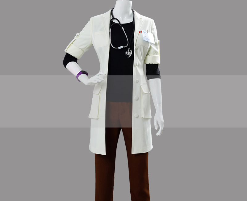 Overwatch Mercy Dr. Ziegler Skin Cosplay Costume