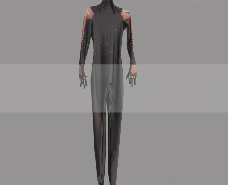 Overwatch Mercy Skin Amber Cosplay Zentai Suit