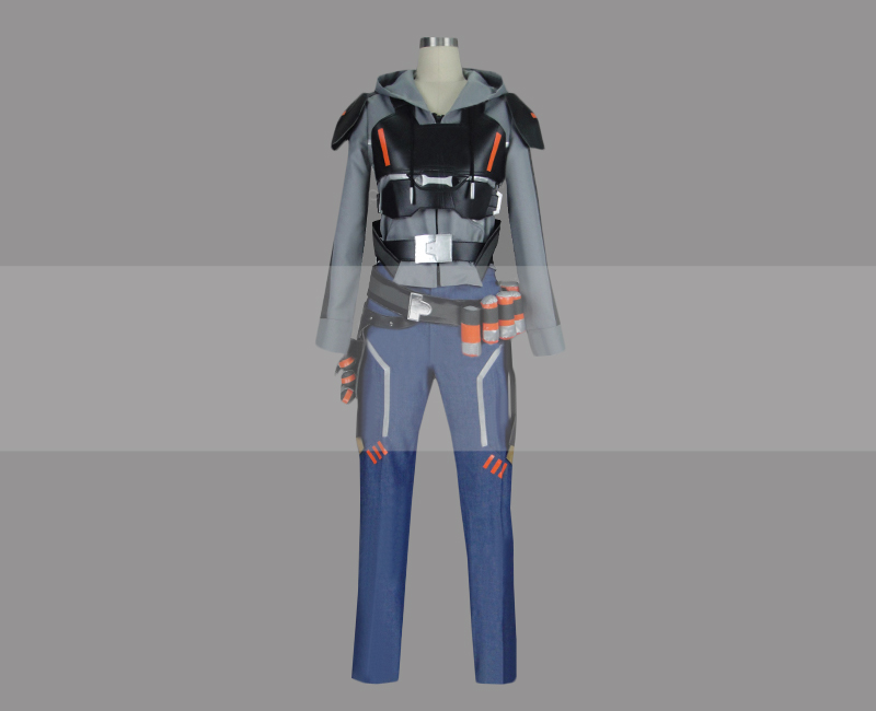 Overwatch Reaper Skin Blackwatch Reyes Cosplay Costume