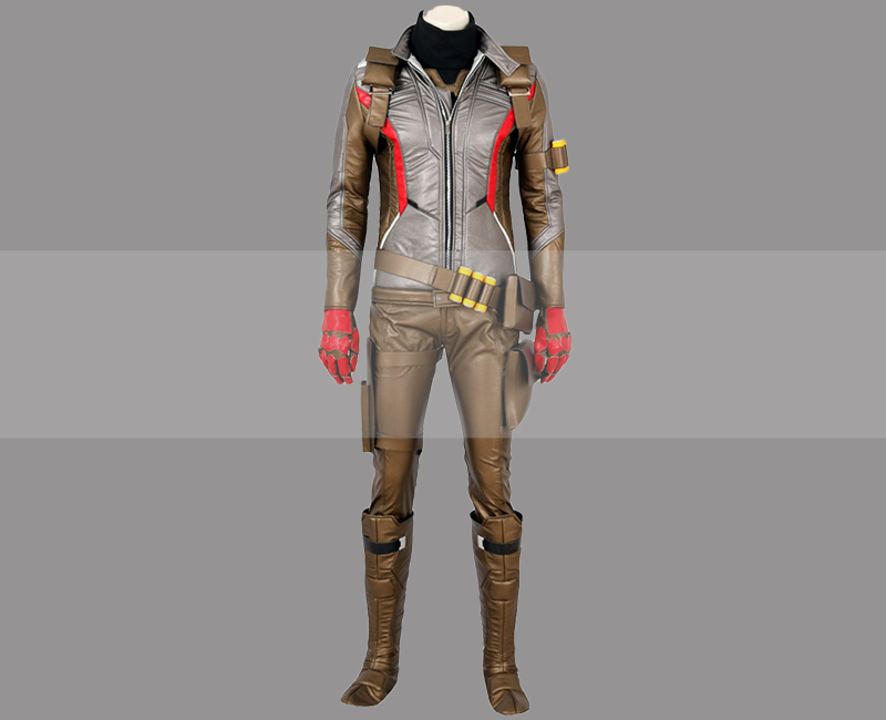 Overwatch Soldier 76 Russet Skin Cosplay Costume