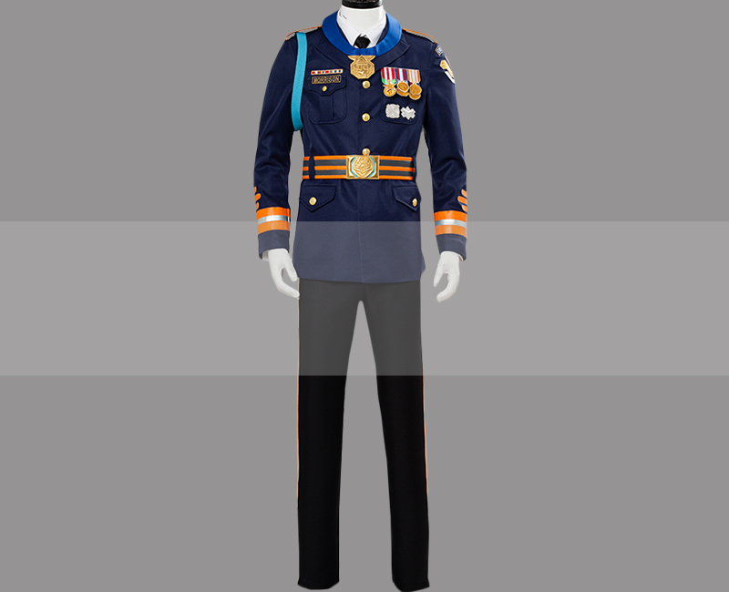 Overwatch Soldier: 76 Storm Rising Skin Formal: 76 Cosplay Costume