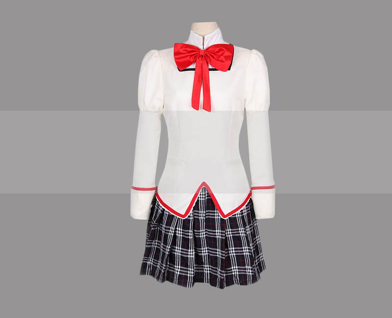 Madoka Kaname School Uniform Cosplay