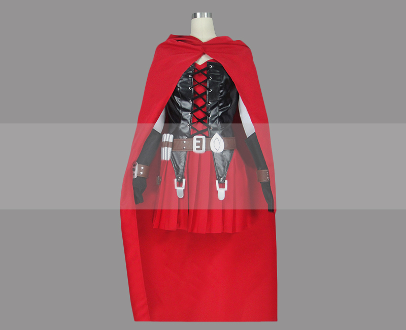 RWBY Volume 7 Ruby Rose Altas Outfit Cosplay Costume