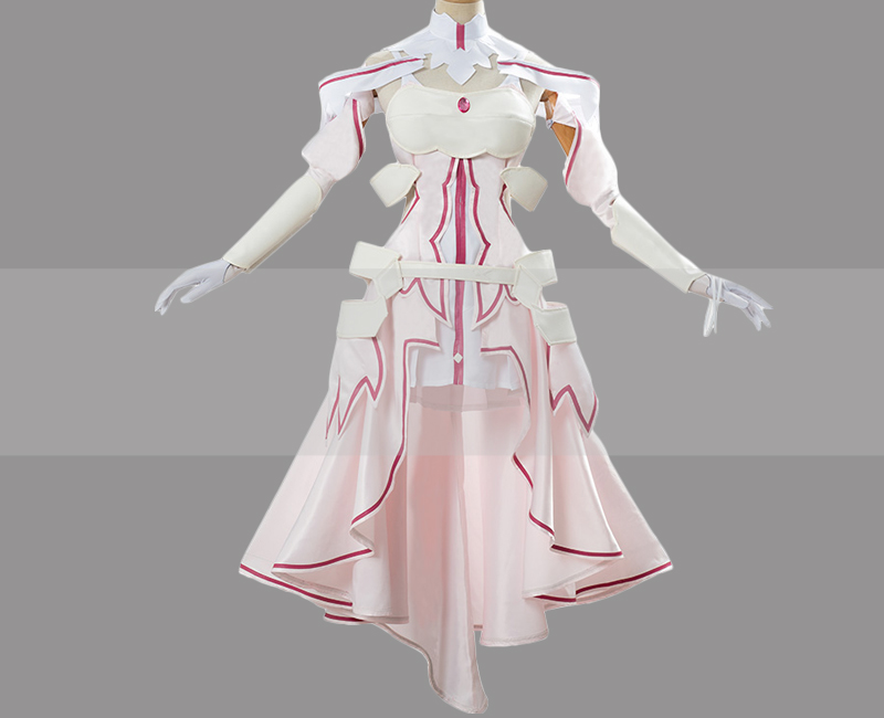 SAO Project Alicization Asuna Goddess of Creation Stacia Cosplay Costume