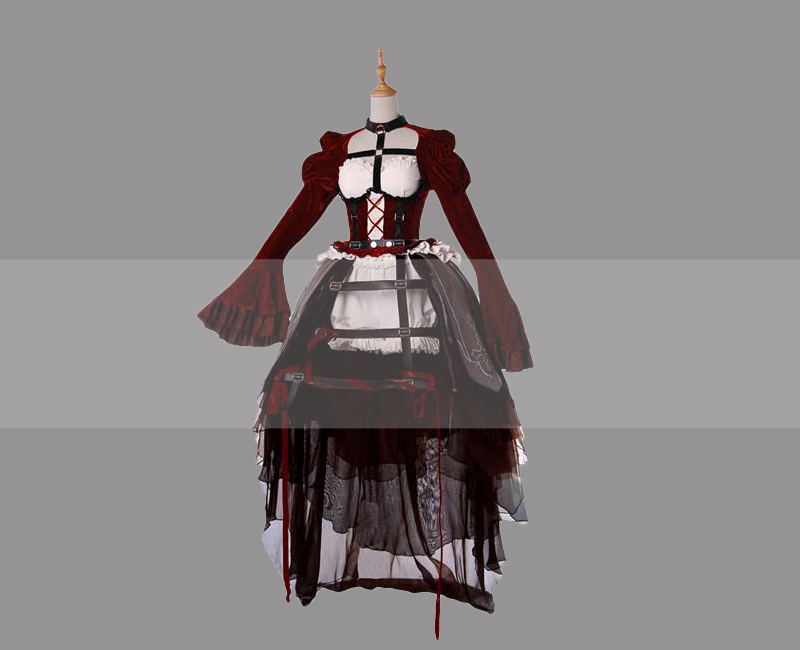 SINoALICE Little Red Riding Hood Cleric Cosplay Costume