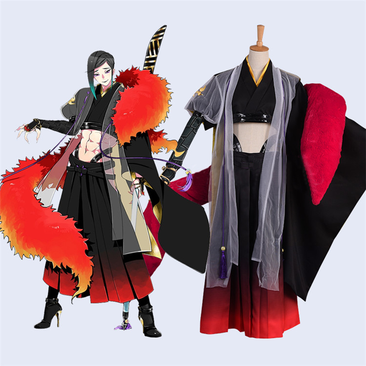 Touken Ranbu Shizukagata Naginata Cosplay Costume